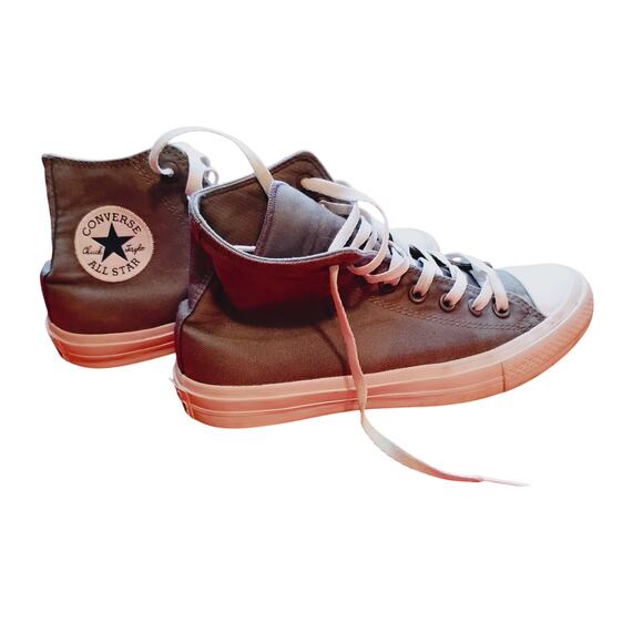 Converse Chuck Taylor II - Grey Lunarlon High Top Retro - Size 7 - 150147C - Picture 7 of 7